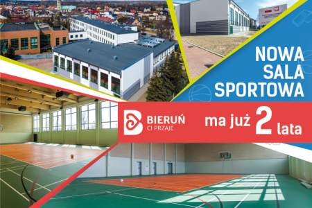 Sala sportowa przy SP1 ma już dwa lata!